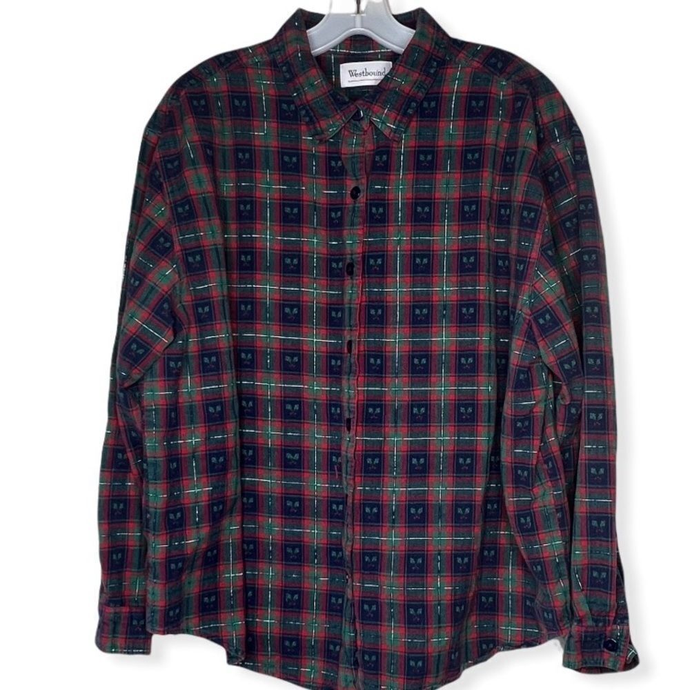Westbound Christmas Blouse